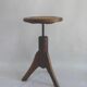 Art nouveau piano stool, swivel stool, stool - after 1920
