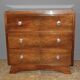 Commode Art Déco en noyer vers 1930