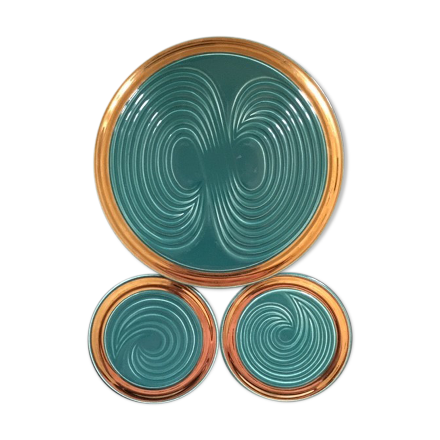 Set under flat and bottle under