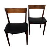 Paire de chaises Henry Rosengren Hansen
