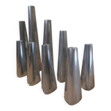 Ehlén Johansson bougeoirs en aluminium ikea design scandinave contemporain sculpture accumulation