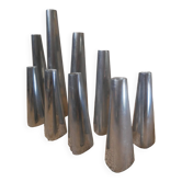 Ehlén Johansson aluminum candle holders ikea contemporary Scandinavian design sculpture accumulation