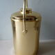 Inalta Luxe France golden aluminum bucket from the 70s