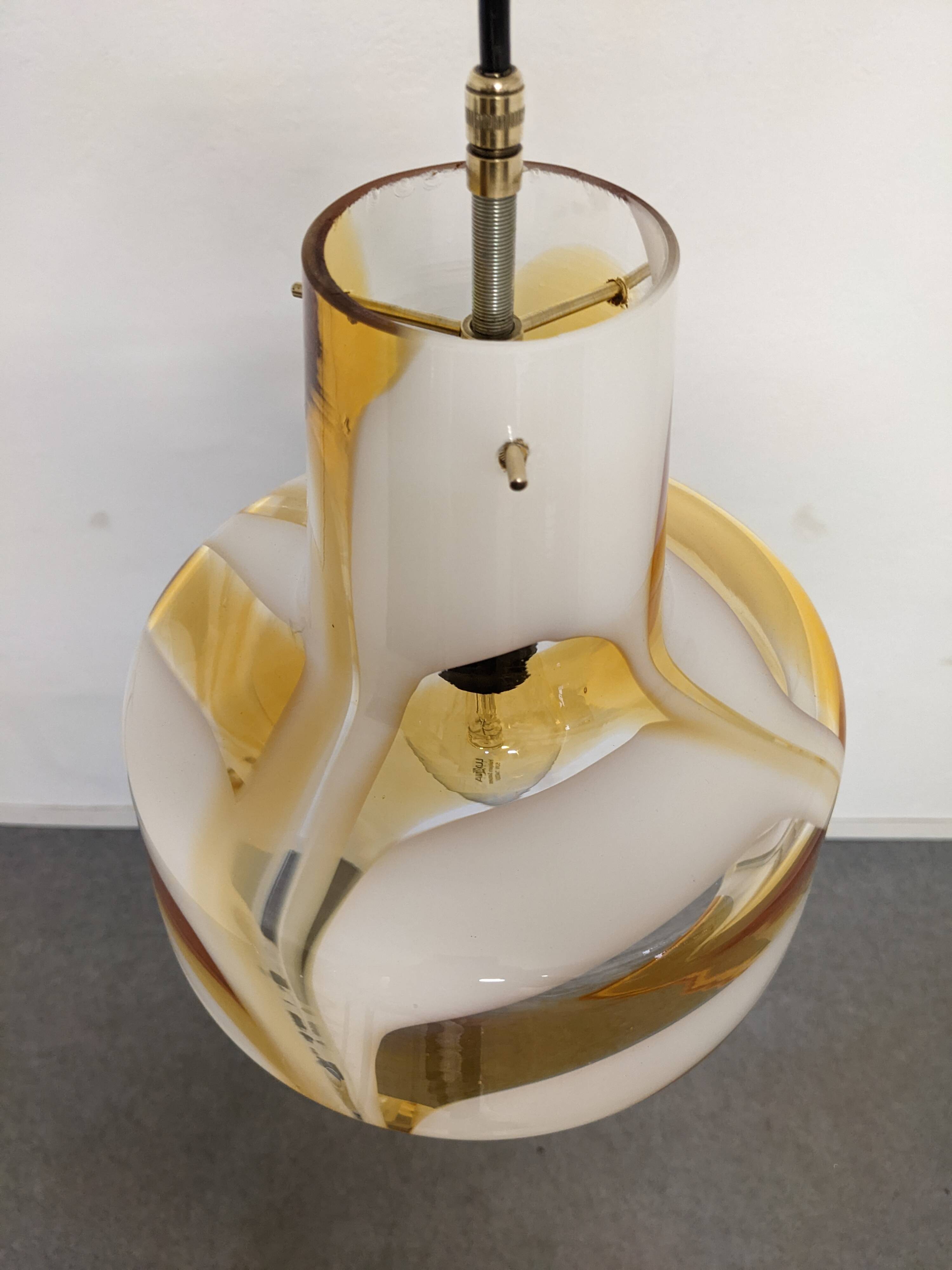 Murano glass pendant lamp from the 60s/70s