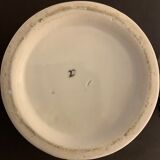 Pair of black and white ceramic vases