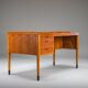 Scandinavian modern teak writing desk attributed to H. Brockmann Petersen for Poul M. Jessen, 1960s