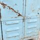 Vintage metal industrial wardrobe
