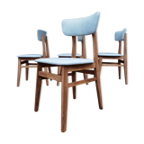 Lot of 4 60s chairs