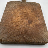 Old wooden cutting log board