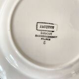 Assiettes à dessert Digoin "Jacquot"