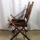 Chaise safari pliante style colonial