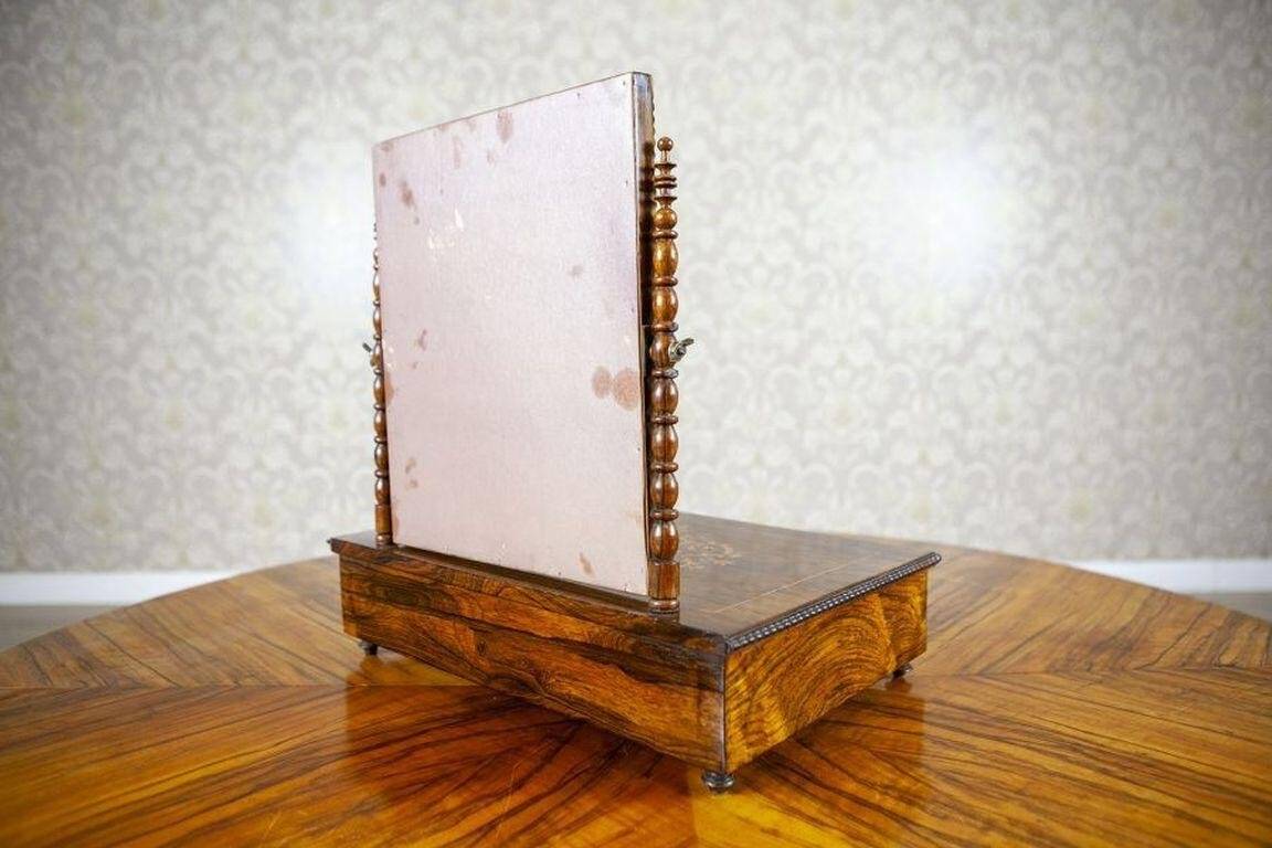 Antique Inlaid Rosewood Dressing Table, 1910s