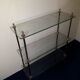 3-tray glass trays