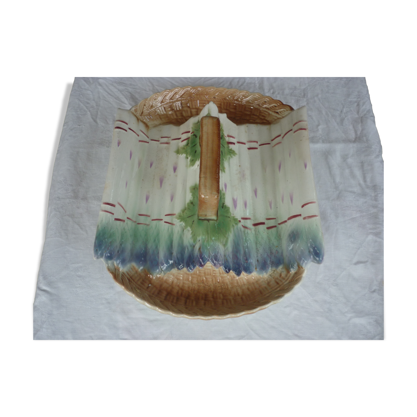 Asparagus dish in St Amand slurry