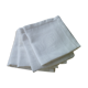 Set de 6 serviettes de table en coton damassé blanc  Vintage
