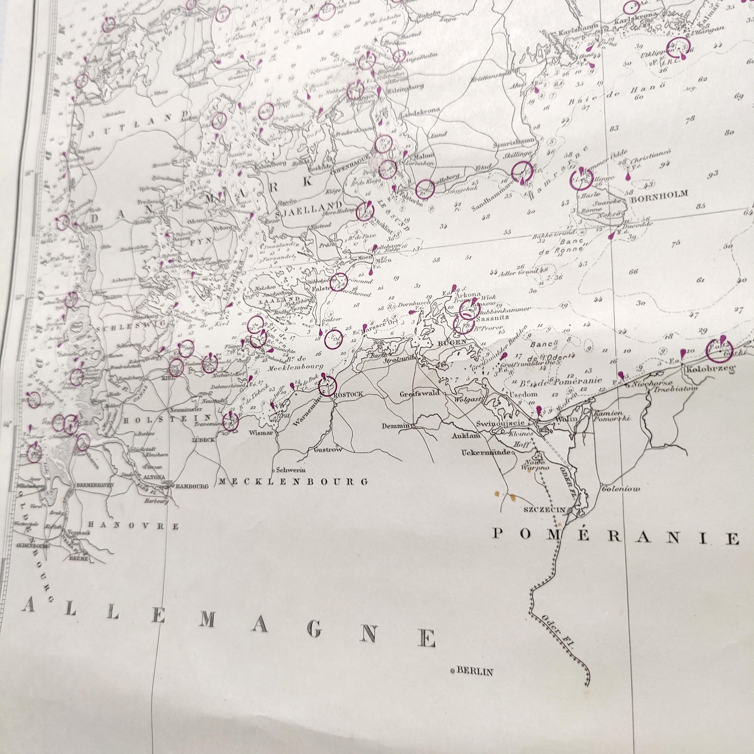 Map of Northern Europe 1963
