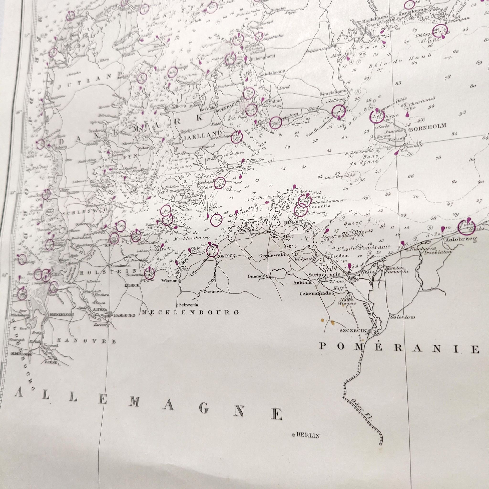 Map of Northern Europe 1963