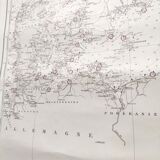 Map of Northern Europe 1963