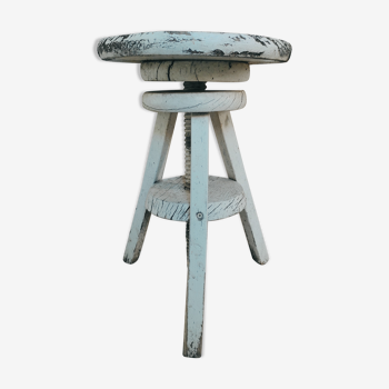 Wooden stool for plant