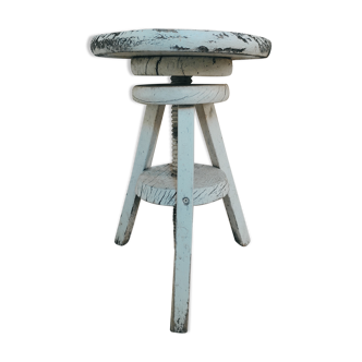 Wooden stool for plant