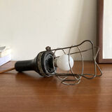 Old wooden handle, industrial, factory, workshop, garage