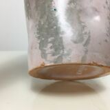 Vase céramique décor pariétal, années 50 signée yurtsua