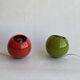 Pair of ceramic bedside lamps 1950