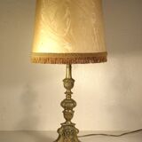 Bronze candlestick lamp
