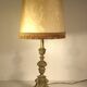 Bronze candlestick lamp