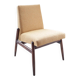 Vintage chair yellow moutarde bouclé 1970 