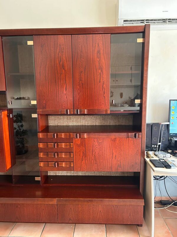 Living, buffet en palissandre
