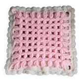 Crochet cushion cover 35x35