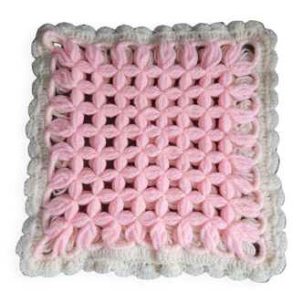 Crochet cushion cover 35x35