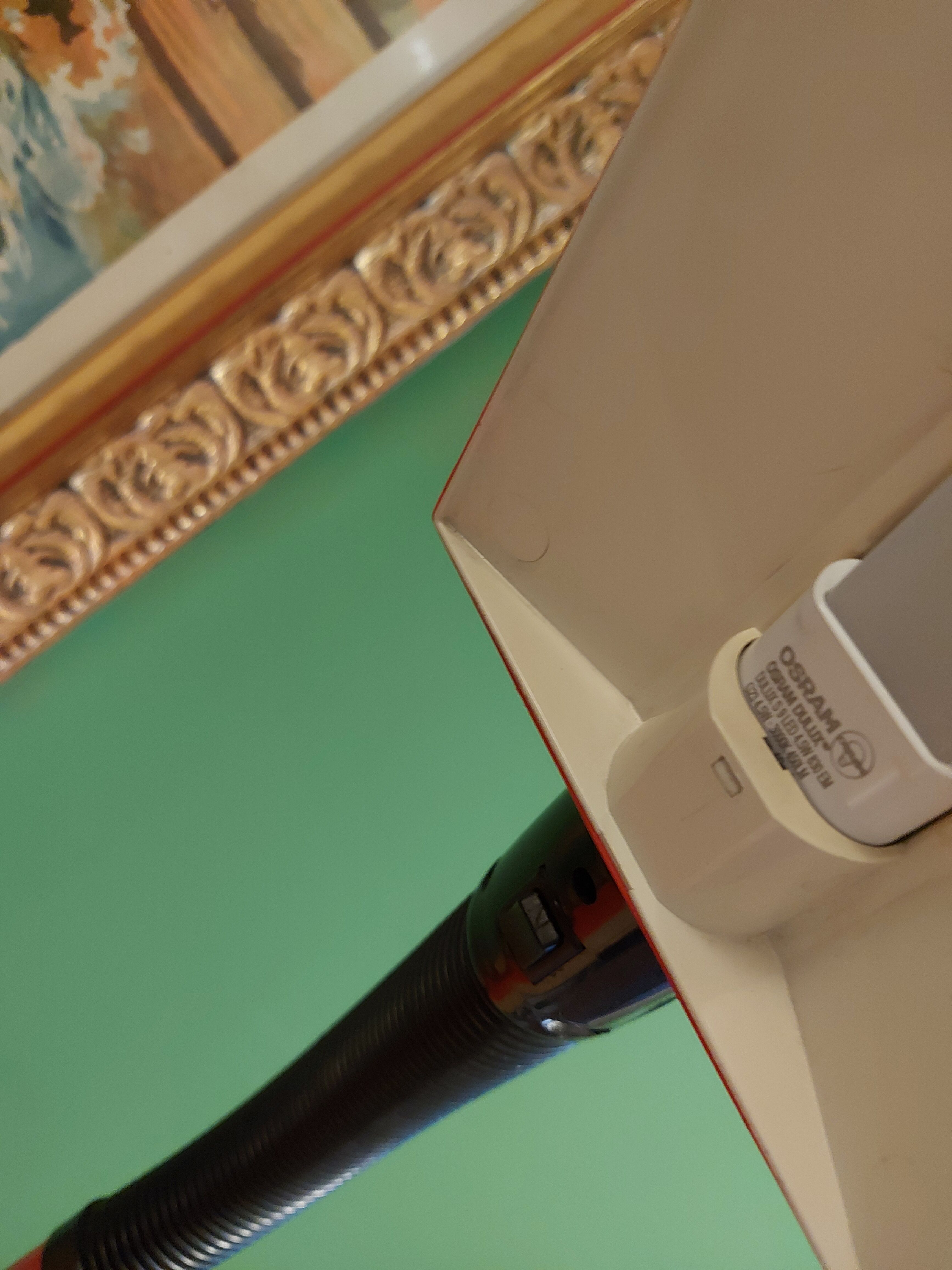 Red lamp annees 70's scandinavian design , fagerhults ( sweden )