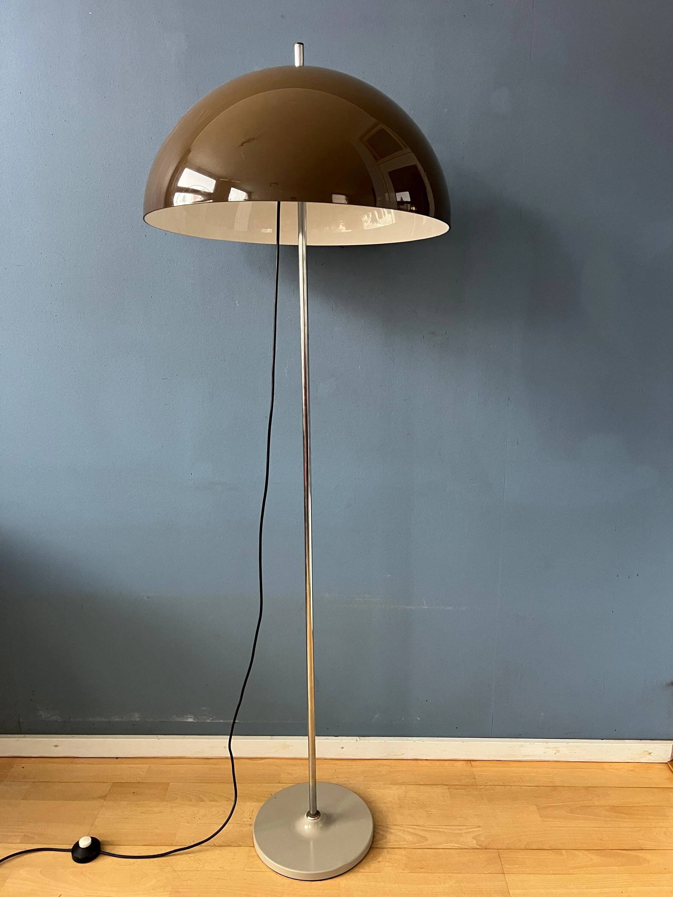 Space Age vintage mushroom floor lamp GEPO by Gino Sarfatti