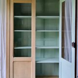 Antique school bookcase