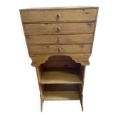 Sideboard in fir, 4 drawers. Very good condition;