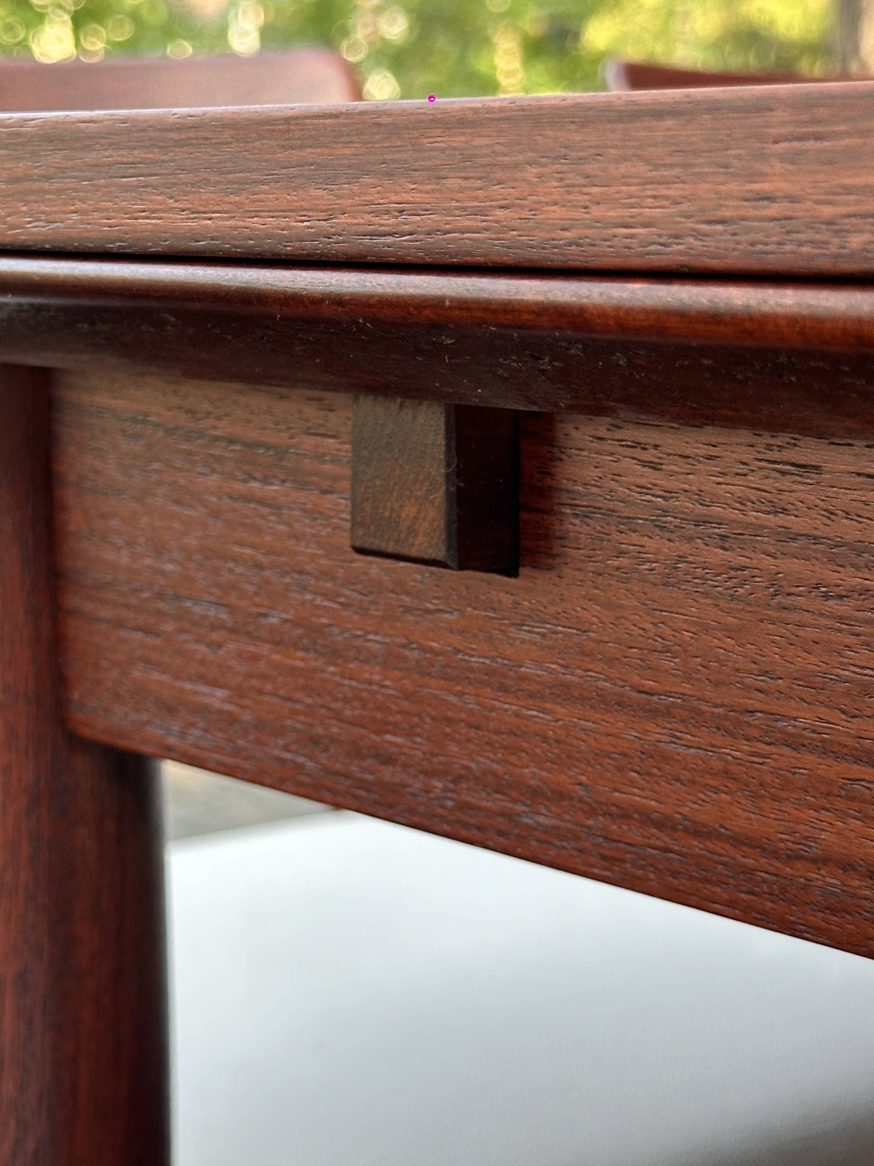 Professionally Refurbished Danish Rosewood Dining Set