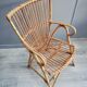 Vintage bamboo rattan chair