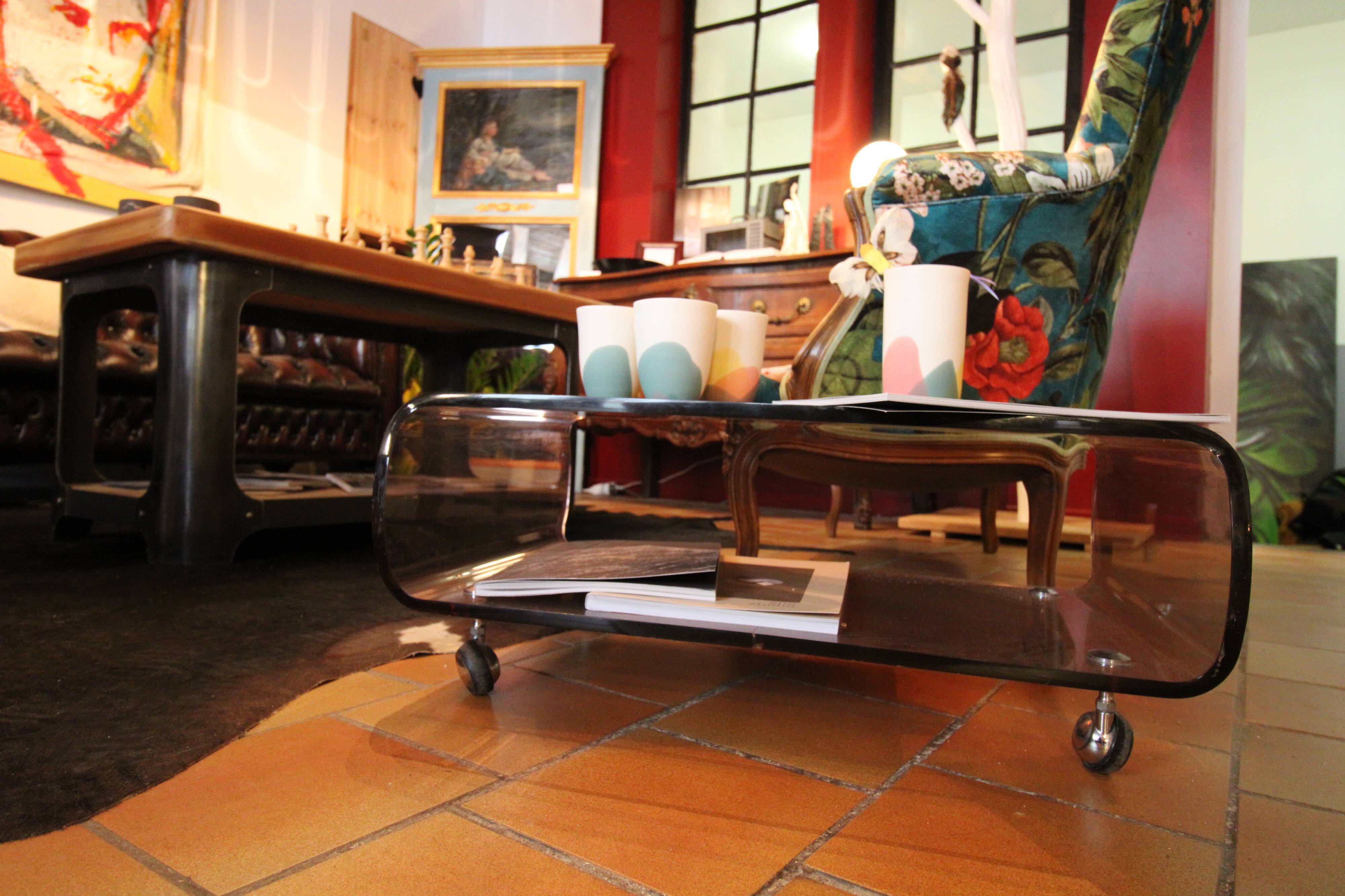 Roche Bobois edition coffee table by Michel Dumas