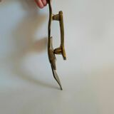 Door knocker in bronze or brass bird seagull deco marine
