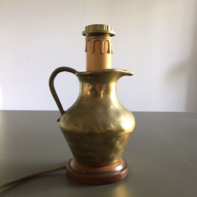 Brass lamp base