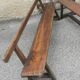 Pair of antique 19th century benches