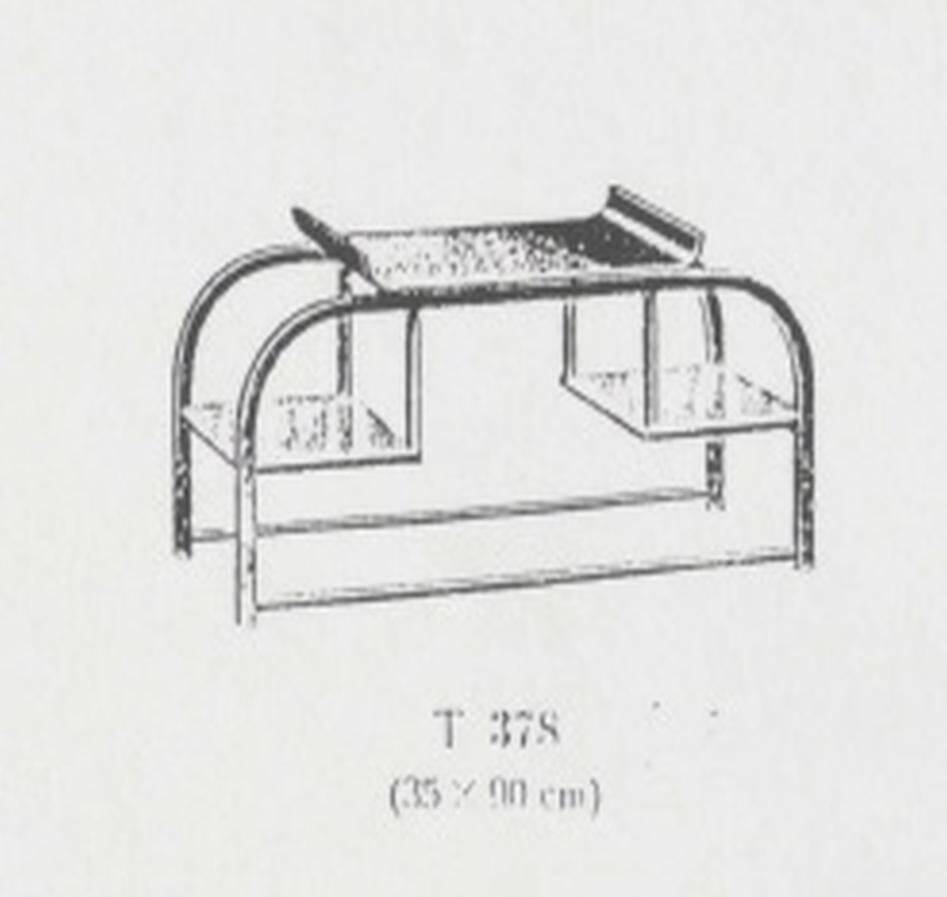 Very rare flower stand T376 by Thonet Mundus