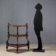 Antique Louis-Philippe walnut shelf, Italy, 19th century
