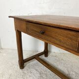 Solid wood farm table