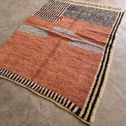 Handmade traditional natural wool rug size 150/250 cm
