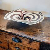 Vintage two tone  large fruit bowl