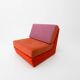 Tricolour armchair