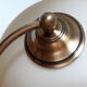 Ceiling lamp of brand c.v.l. model cogolin glass and brass